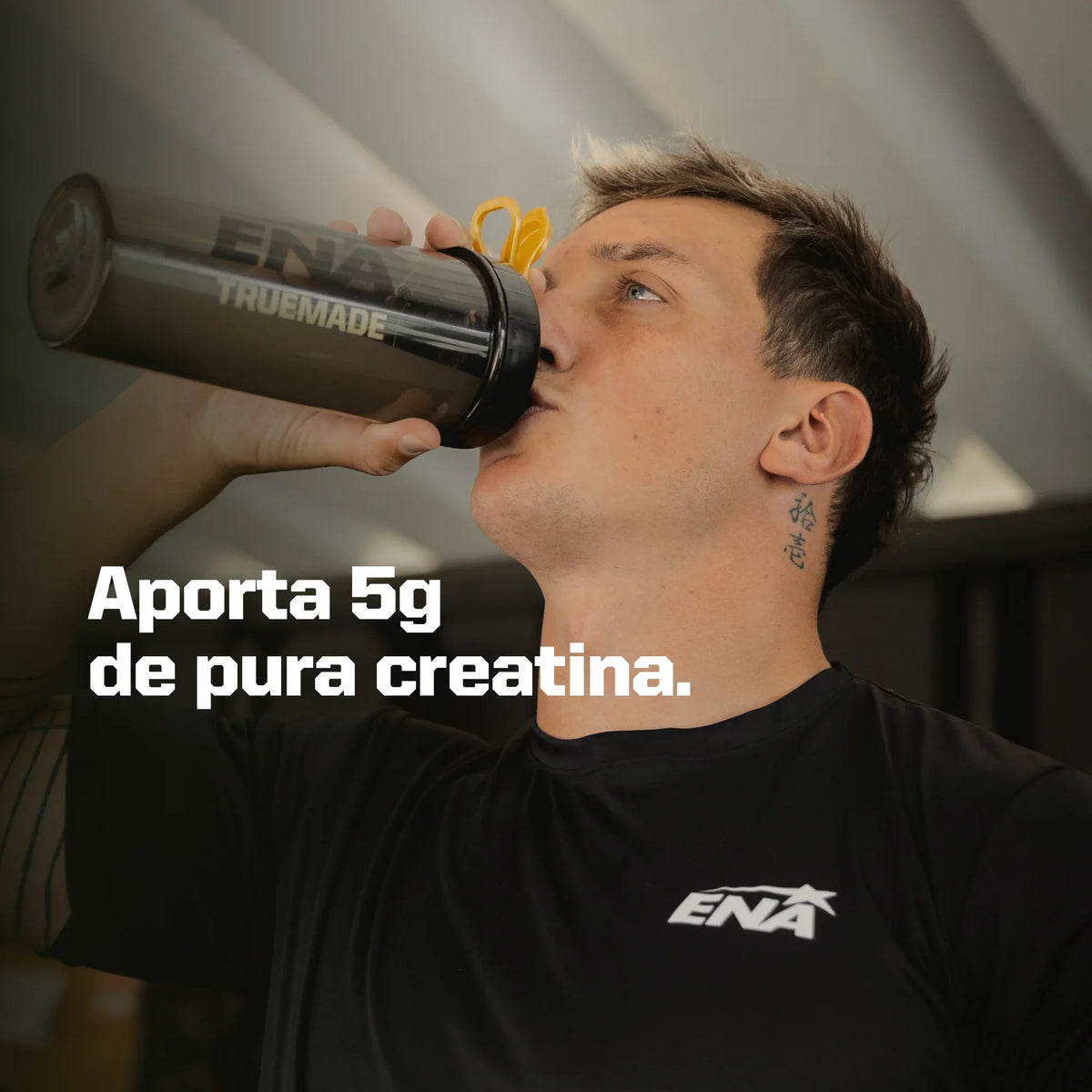 Información nutricional Creatina Monohidratada ENA Sport 300g