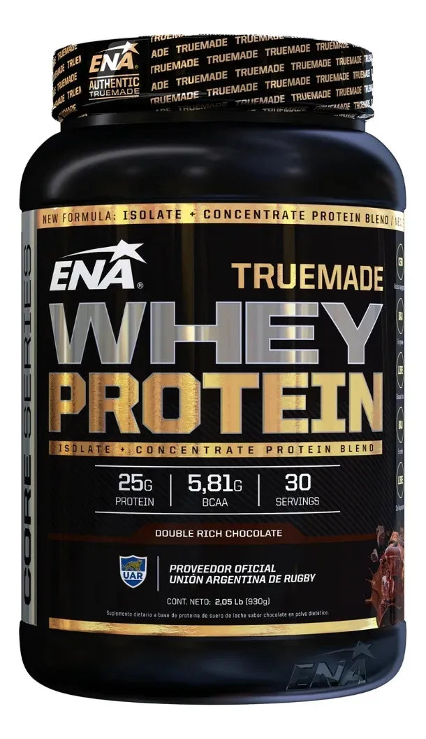 Proteína Whey True Made ENA Sport 930g Chocolate