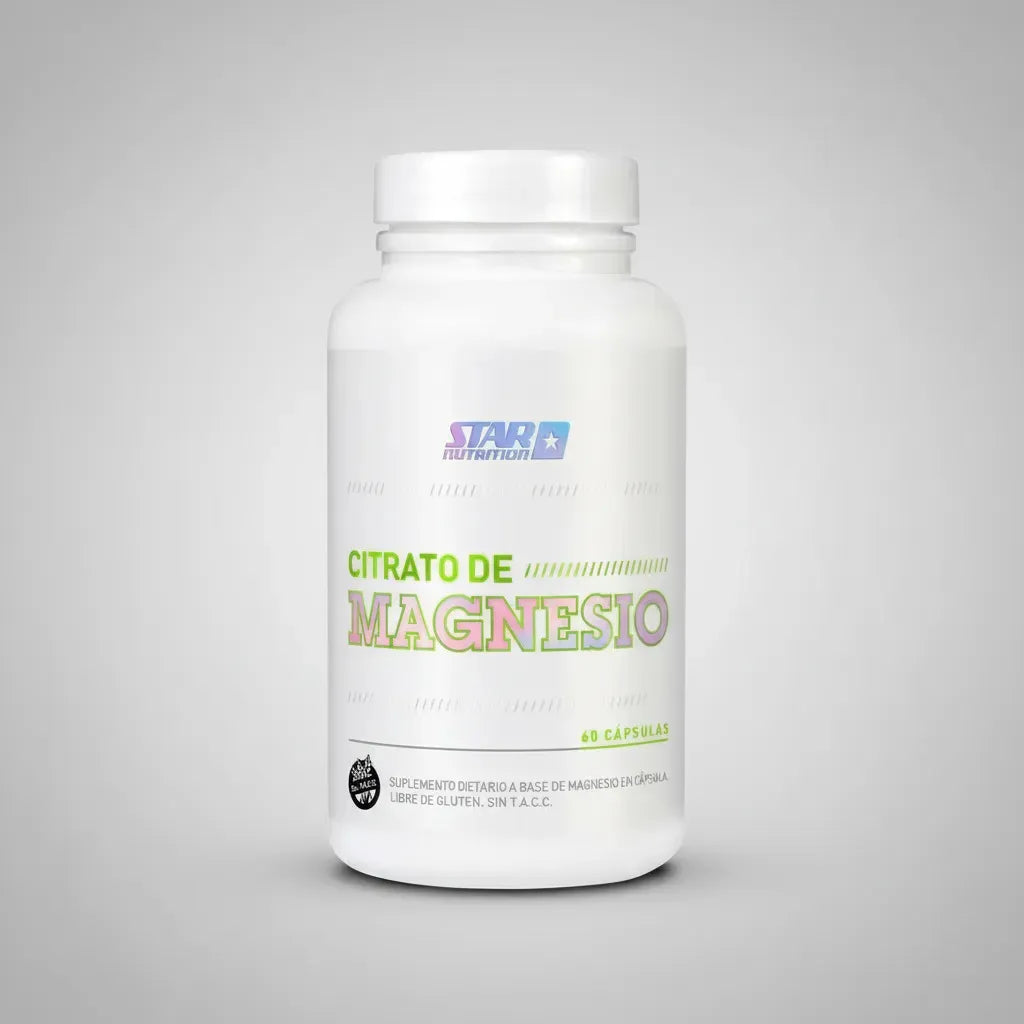 Magnesio Star Nutrition etiqueta