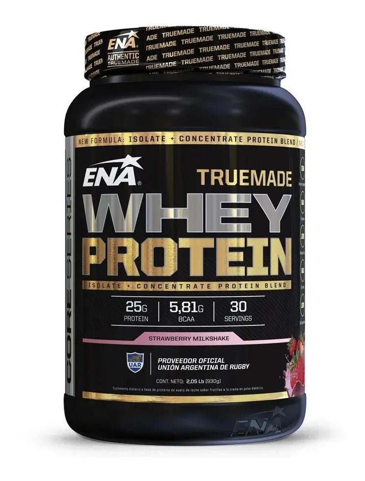 Proteína Whey True Made ENA Sport 930g Frutilla