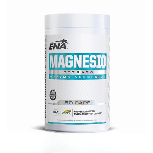 Citrato de Magnesio ENA Sport 60 cápsulas